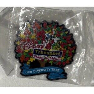 Disney Pin Unisex OS Multicolor Excellent Transport Magic In Motion Diversity‎
